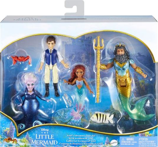 MATTEL Ariels Adventures The Little Mermaid  Story Set - .