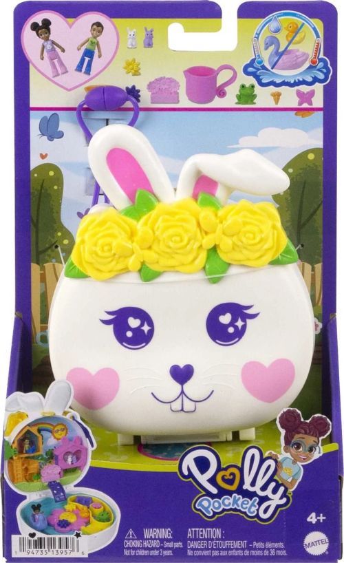 MATTEL Flower Garden Bunny Compact Polly Pocket - 