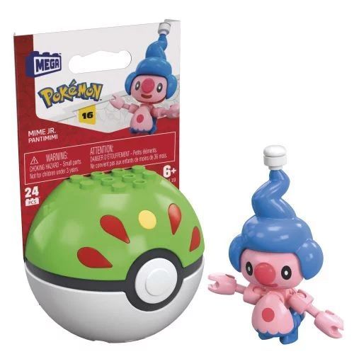 MEGA BLOCKS Mimi Jr. Pokemon Green Ball Set - CONSTRUCTION