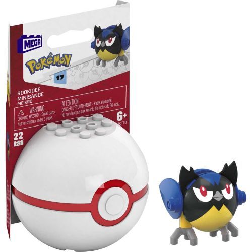 MEGA BLOCKS Rookidee Pokemon White Ball - 