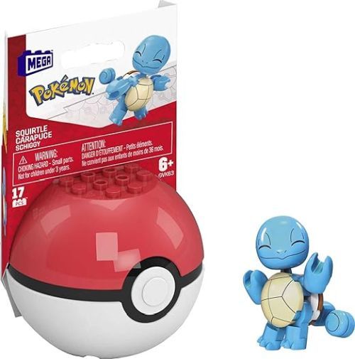MEGA BLOCKS Squirtle Pokemon Building Figure - CONSTRUCTION