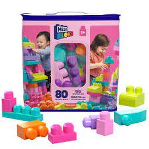 MEGA BLOCKS Big Building Bag In Pink Package - 