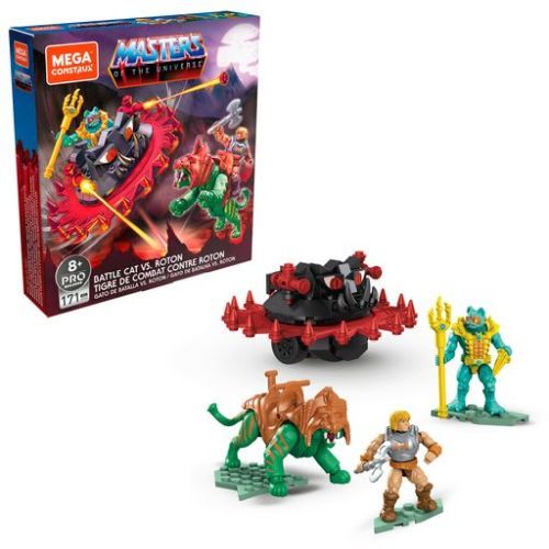 MEGA BLOCKS Battle Cat Vs Roton Master Of The Universe Set - 