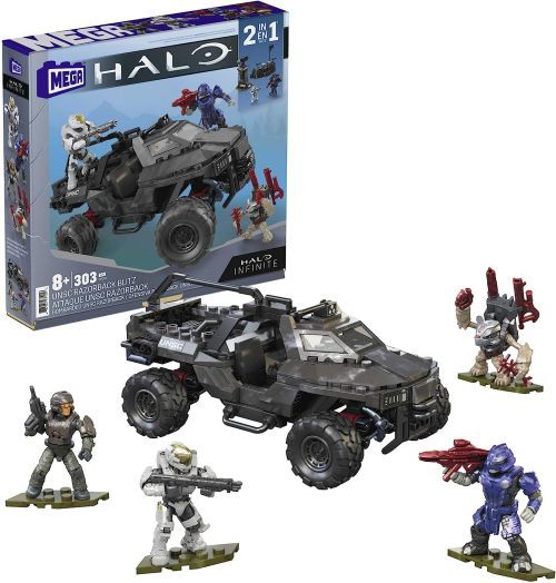 MEGA BLOCKS Unsc Razorback Blitz Construction Set - 