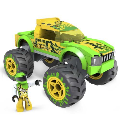 MEGA BLOCKS Gunkster Monster Truck Hot Wheels Building Set - 