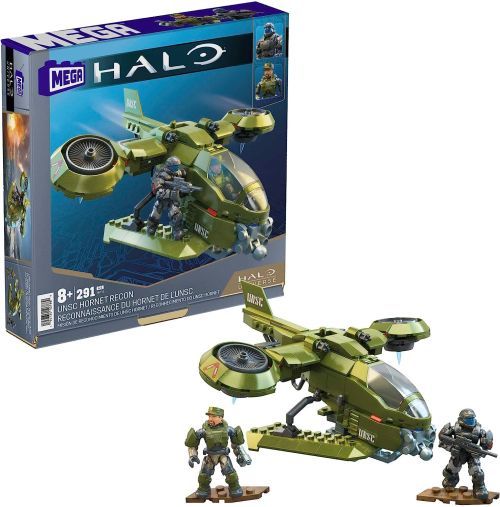 MEGA BLOCKS Unsc Hornet Recon Construction Set - CONSTRUCTION