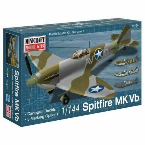 MINICRAFT Spitfire Mk Vb 1/144 Scale Model Kit - MODELS