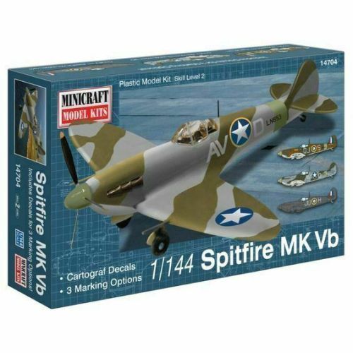 MINICRAFT Spitfire Mk Vb 1/144 Scale Model Kit