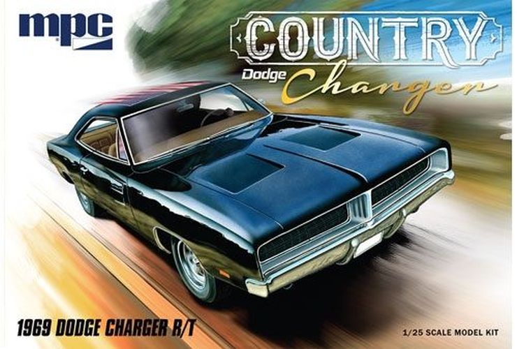MPC MODELS 1969 Dodge Country Charger R/t Plastic Model Kit - 