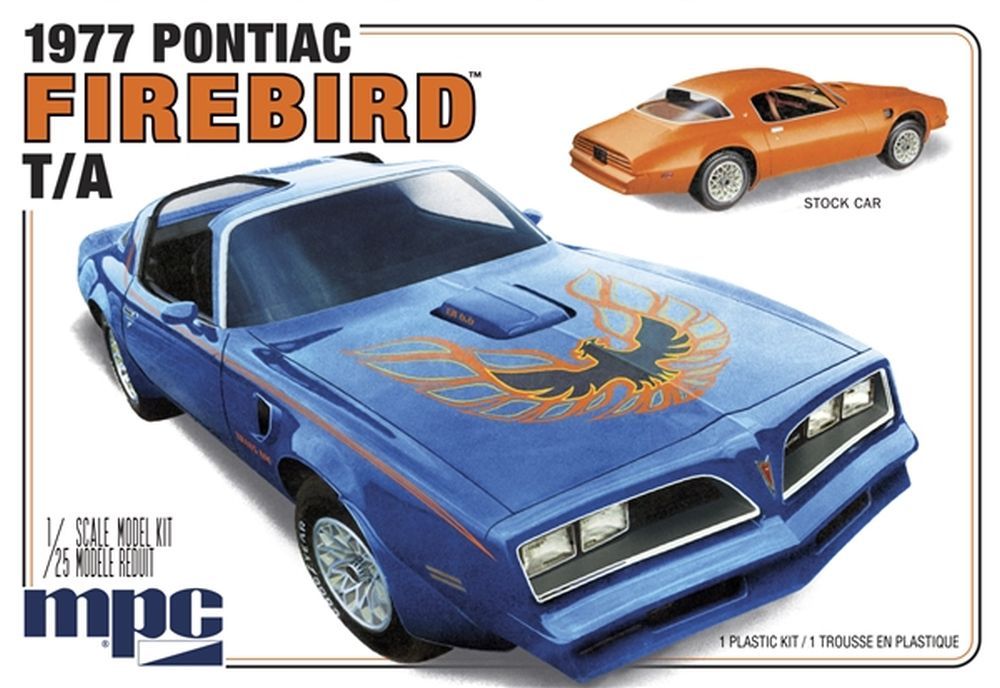MPC MODELS 1977 Pontiac Firebird T/a Car Model Kit - 