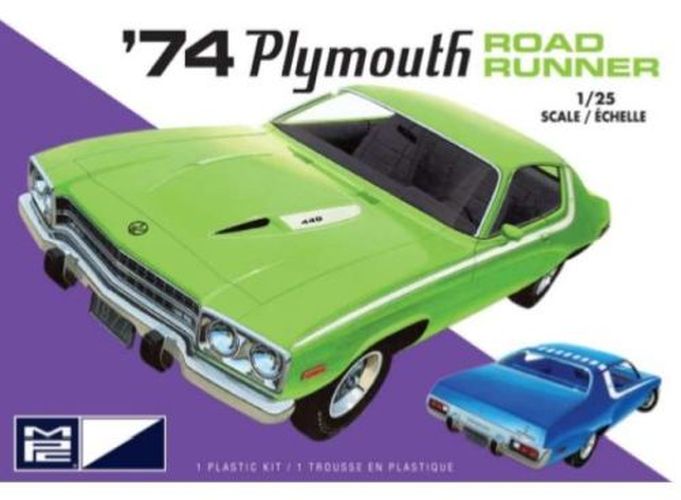 MPC MODELS 1974 Plymouth Road Runner Car Model Kit - MODELS