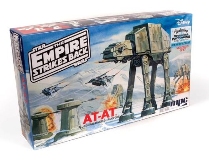 MPC MODELS Star Wars Empire Strikes Back At At Plasitc Model Kit - MODELS
