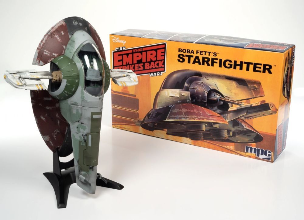 MPC MODELS Boba Fetts Starfighter Star Wars Space Ship Model Kit - MODELS