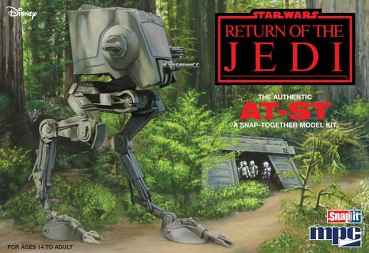 MPC MODELS At-st Walker Star Wars Return Of The Jedi Model Kit - .