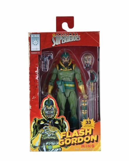NECA Flash Gordon Ming The Merciless The Original Superheroes - 