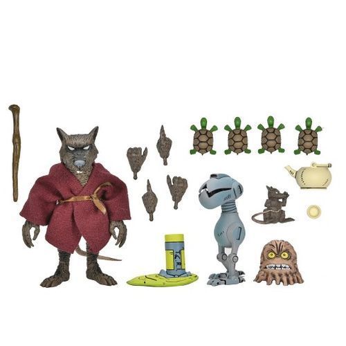 NECA Splinter Eastman And Lairds Teenage Mutant Ninja Turtles Action Figure - ACTION FIGURE