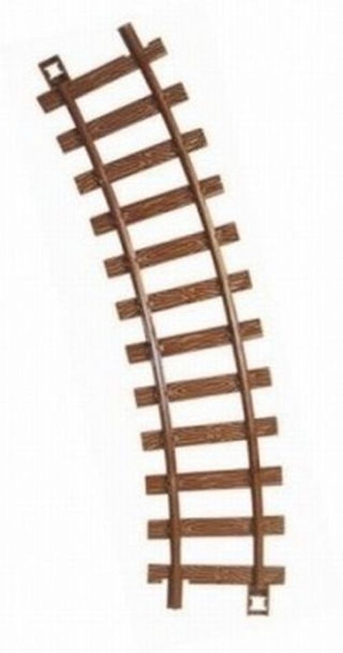 NEWQIDA TOYS FACTORY G Scale Plastic Curve Track Single Piece - TRAIN