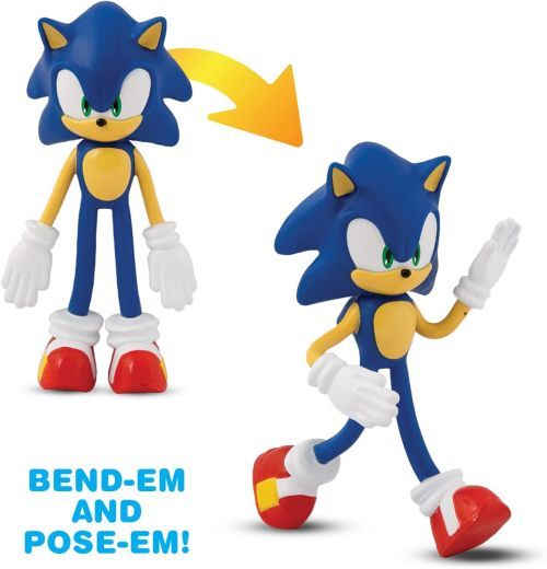 NJCORE Sonic The Hedgehog Bend-ems Figure - 