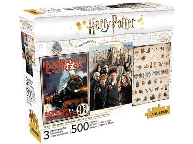 NMR Harry Potter (3) 500 Piece Puzzles - .