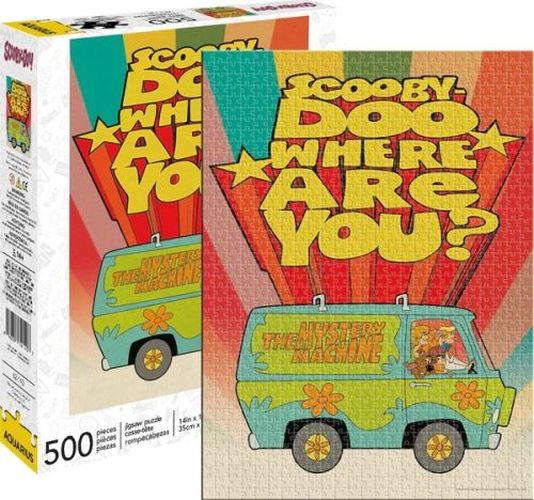 NMR Scooby Doo Where Are You 500 Piece Puzzle - PUZZLES