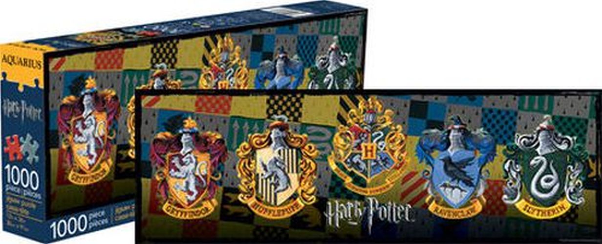 NMR Harry Potter House Crests 1000 Piece Puzzle - 
