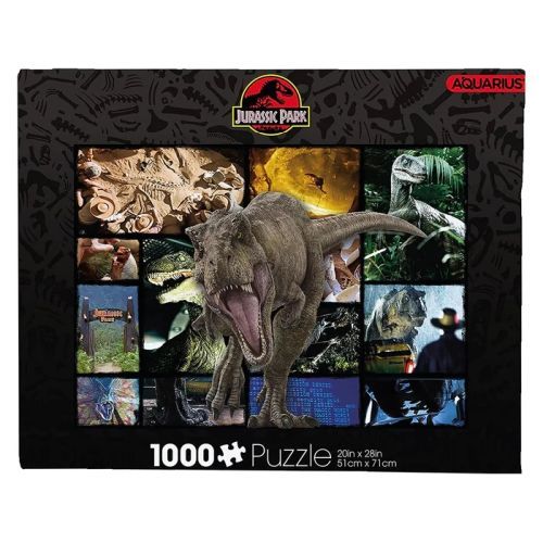 NMR Jurassic Park Collage 500 Piece Puzzle - .
