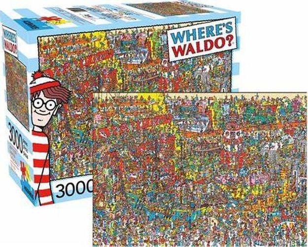 NMR Wheres Waldo 3000 Piece Puzzle - PUZZLES