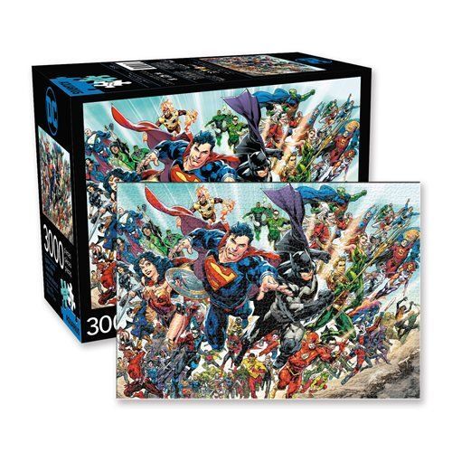 NMR Dc Comics Cast 3000 Piece Puzzle - 