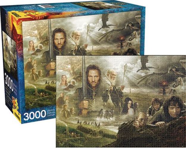 NMR Lord Of The Rings 3000 Piece Puzzle - PUZZLES