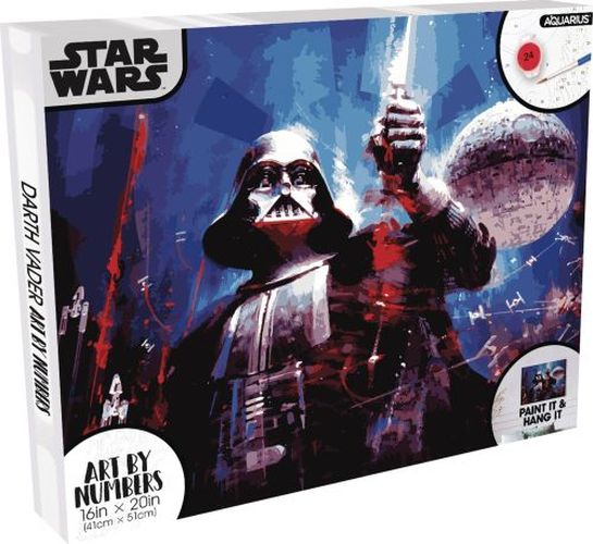 NMR Darth Vader Star Wars Assemble Art By Numbers Set - .