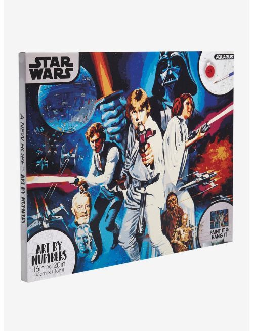 NMR A New Hope Star Wars Assemble Art By Numbers Set - .