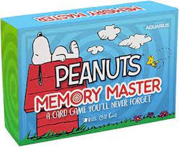 NMR Peanuts Memory Master Card Game - BOARD GAMES