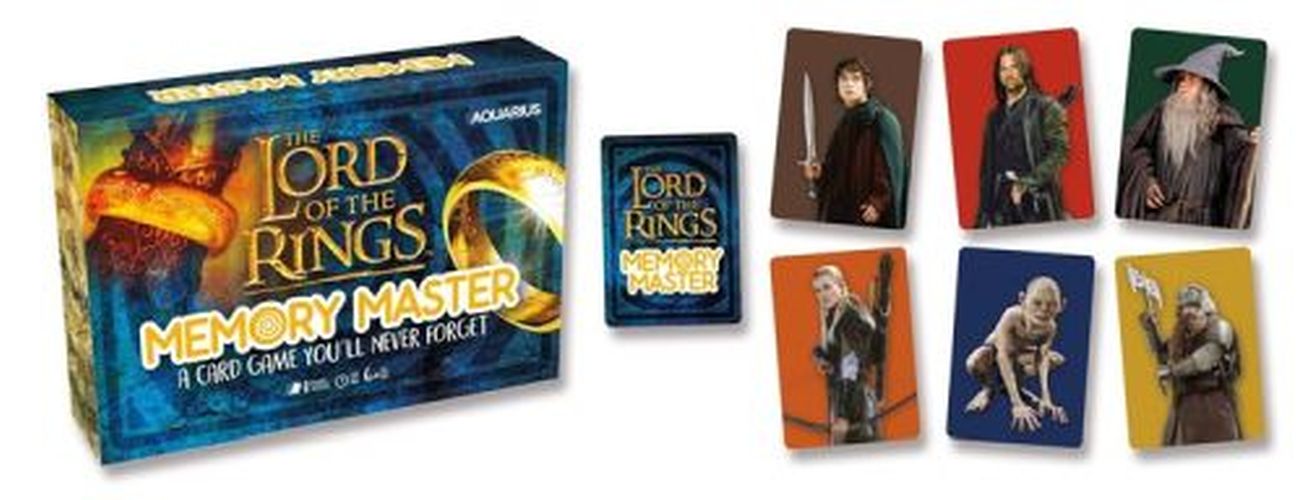 NMR Lord Of The Rings Memory Master Game - BOARD GAMES
