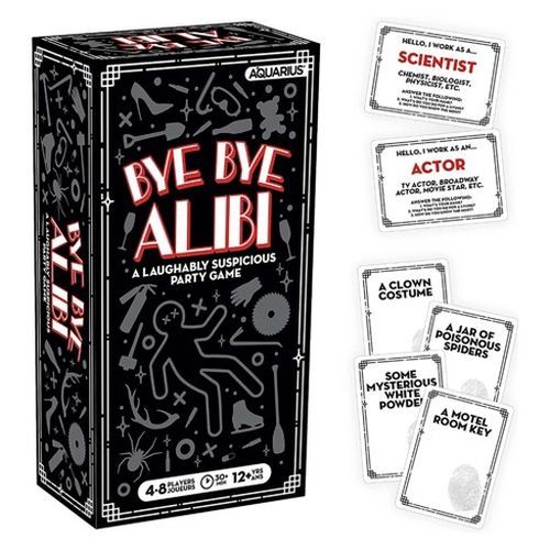 NMR Bye Bye Alibi A Laughably Suspicious Party Game - BOARD GAMES