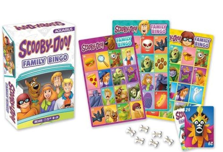 NMR Scooby Doo Family Bingo Game - BOARD GAMES