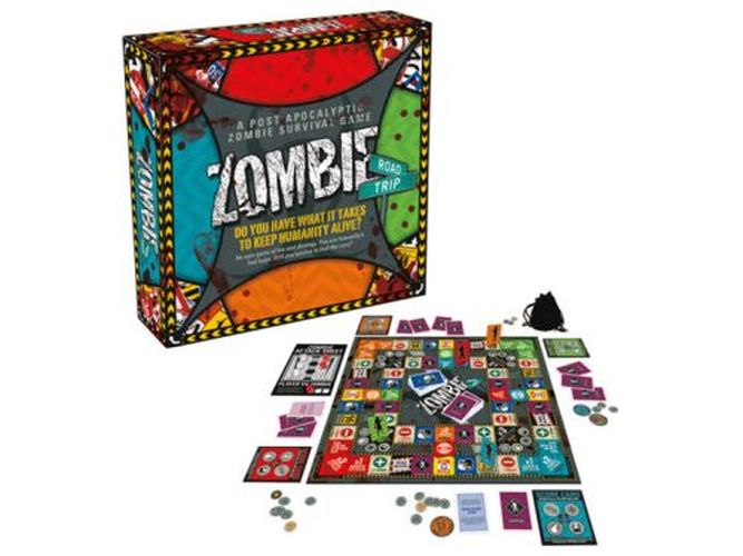 NMR Zombie Road Trip A Post Apocalyptic Survival Board Game - BOARD GAMES
