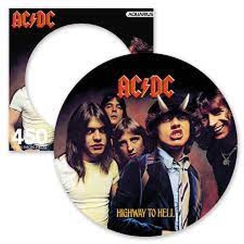 NMR Ac/dc Highway To Hell 450 Piece Round Picture Disc Puzzle - PUZZLES