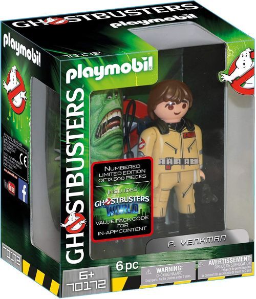 PLAYMOBIL P. Venkman Ghostbuster Figure