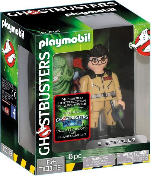 PLAYMOBIL E. Spengler Ghostbuster Figure - 