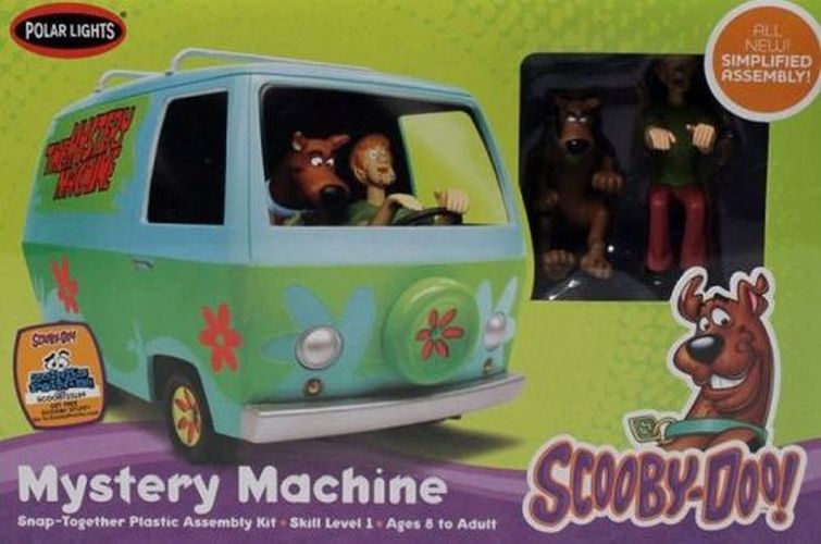 POLAR LIGHTS MODELS Scooby Doo Mystery Machine Snap Model Kit - MODELS