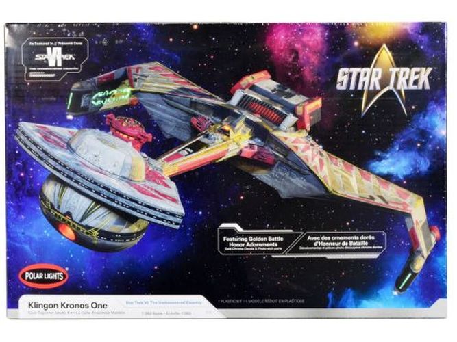 POLAR LIGHTS MODELS Klingon Kronos One Star Trek Vi The Undiscovered County Plastic Model - MODELS