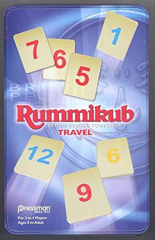 PRESSMAN Rummikub Travel Tin Game - BOARD GAMES