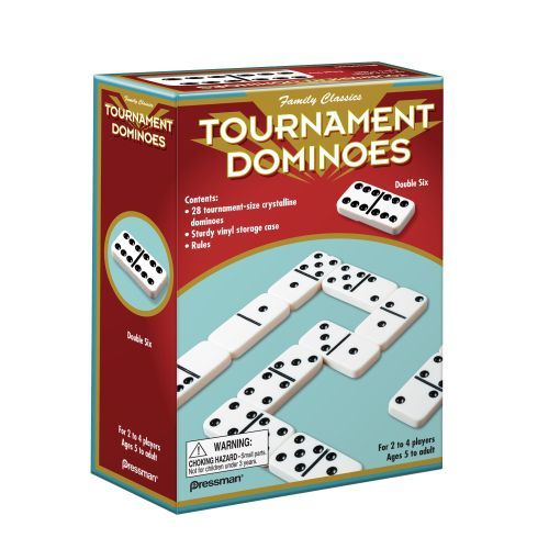 PRESSMAN Tournament Dominoes Set - GAMES