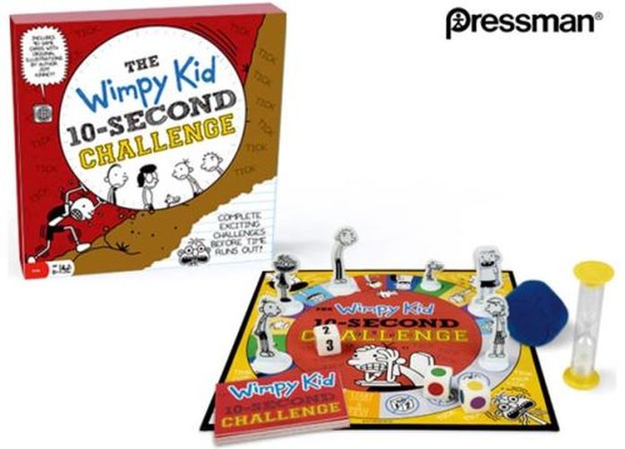 PRESSMAN Diary Of A Wimpy Kid 10 Second Change Game - 