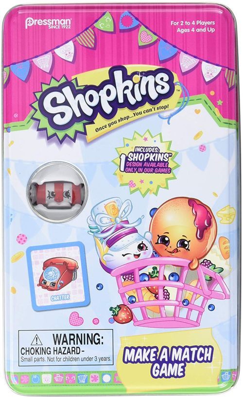 PRESSMAN Shopkins Make A Match Game - CLOSE OUTS