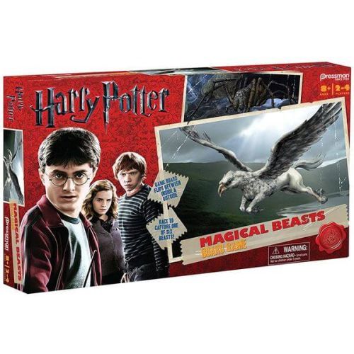 PRESSMAN Harry Potter Magical Beasts Board Game - 