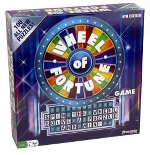 PRESSMAN Wheel Of Fortune Game 4th Edition - 