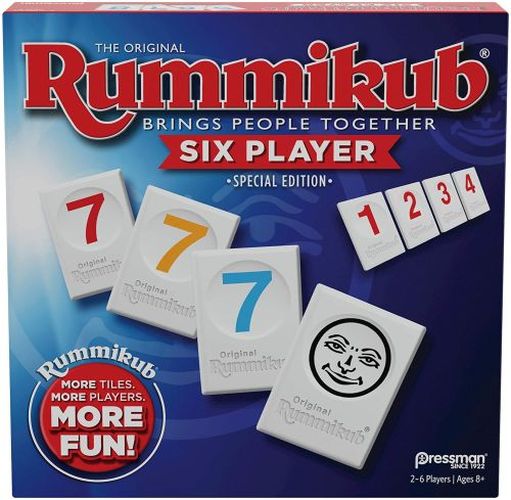 PRESSMAN Rummikub Six Player Edition Game - BOARD GAMES