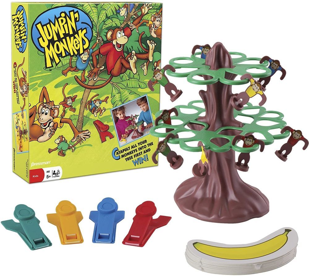 PRESSMAN Jumpin Monkeys Game - BOARD GAMES