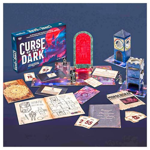 PROFESSOR PUZZLE Curse Of The Dark Escape Room Game - BOARD GAMES